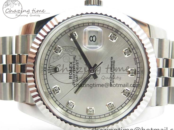 Dial Diamond A3235 Edition Bracelet DateJust Noob Silver 904L SS Jubilee Best 126334 on 1:1 0104